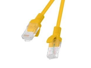 Interneto kabelis U/UTP 5e Lanberg RJ45 / RJ45 1,5 m oranžinė kaina ir informacija | Kabeliai ir laidai | pigu.lt