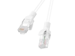 Сетевой кабель U/UTP 6 Lanberg RJ45 /RJ45, 0,25 м, белый цена и информация | Кабели и провода | pigu.lt