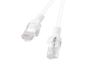 Сетевой кабель U/UTP 6 Lanberg RJ45 / 20 м белый цена и информация | Кабели и провода | pigu.lt