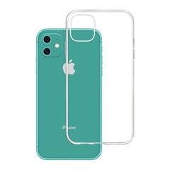 Чехол 3mk Clear Case 1,2mm Apple iPhone 11 прозрачный цена и информация | Чехлы для телефонов | pigu.lt