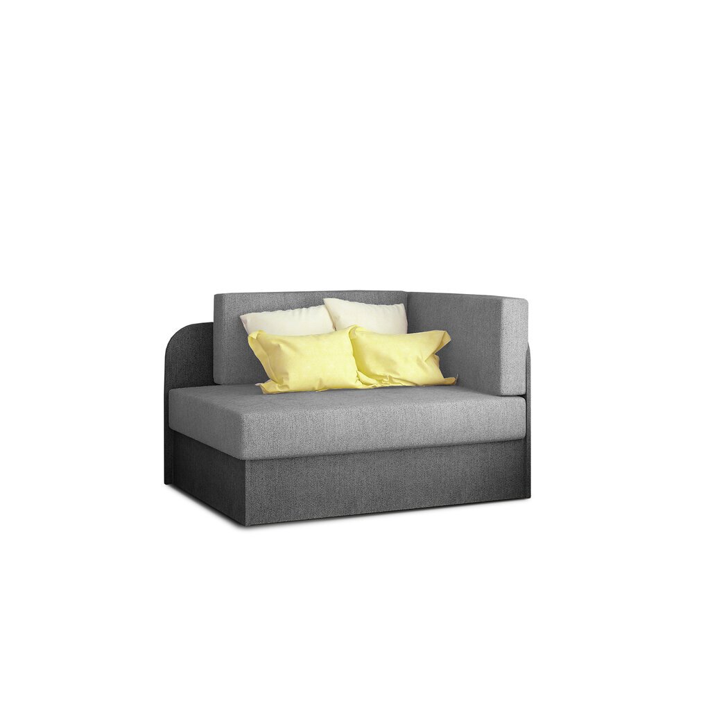 Sofa NORE Rosa, šviesiai pilka kaina ir informacija | Sofos | pigu.lt
