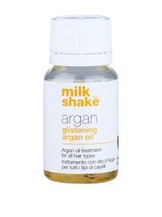 Arganų aliejus plaukams Milk Shake Argan Oil Glistening 10 ml kaina ir informacija | Priemonės plaukų stiprinimui | pigu.lt