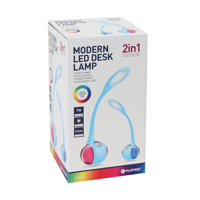Moderni LED stalinė / naktinė lempa kaina ir informacija | Staliniai šviestuvai | pigu.lt