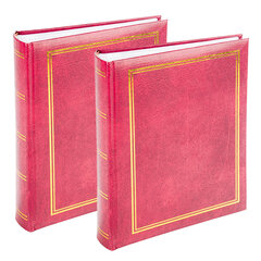Альбом B 10x15/200M Classic, красный 2 шт. цена и информация | Рамки, фотоальбомы | pigu.lt