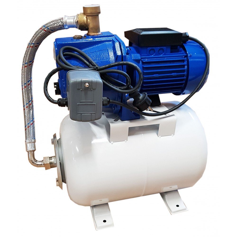Elektrinis vandens siurblys AUTOJET 110 24L baltu bakeliu kaina ir informacija | Hidroforai | pigu.lt