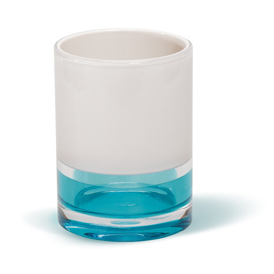 Stiklinė Tatkraft Topaz Blue kaina ir informacija | Vonios kambario aksesuarai | pigu.lt