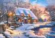 Dėlionė Castorland Winter Cottage, 500 d. kaina ir informacija | Dėlionės (puzzle) | pigu.lt