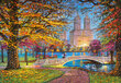 Dėlionė Castorland Puzzle Autumn Stroll, Central Park , 1500 d. цена и информация | Dėlionės (puzzle) | pigu.lt