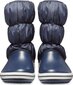 Crocs™ aulinukai žiemai Winter Puff Boot, Navy/White цена и информация | Žieminiai batai vaikams | pigu.lt