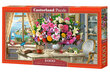 Dėlionė Castorland Puzzle Summer Flowers and Cup of Tea, 4000 d. kaina ir informacija | Dėlionės (puzzle) | pigu.lt