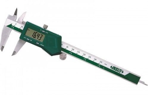 Skaitmeninis slankmatis Insize (300 mm) su fiksavimo varžtu kaina ir informacija | Mechaniniai įrankiai | pigu.lt