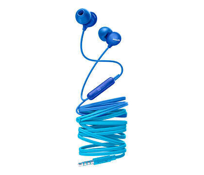 Philips UpBeat SHE2405BL/00 Blue kaina ir informacija | Ausinės | pigu.lt