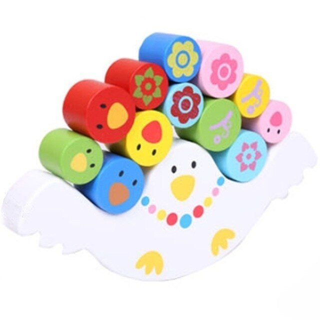 Medinis šeimyninis žaidimas "Višta su kiaušiniais" kaina ir informacija | Žaislai kūdikiams | pigu.lt