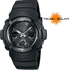 Часы Casio G-Shock AWG-M100B-1AER цена и информация | Мужские часы | pigu.lt