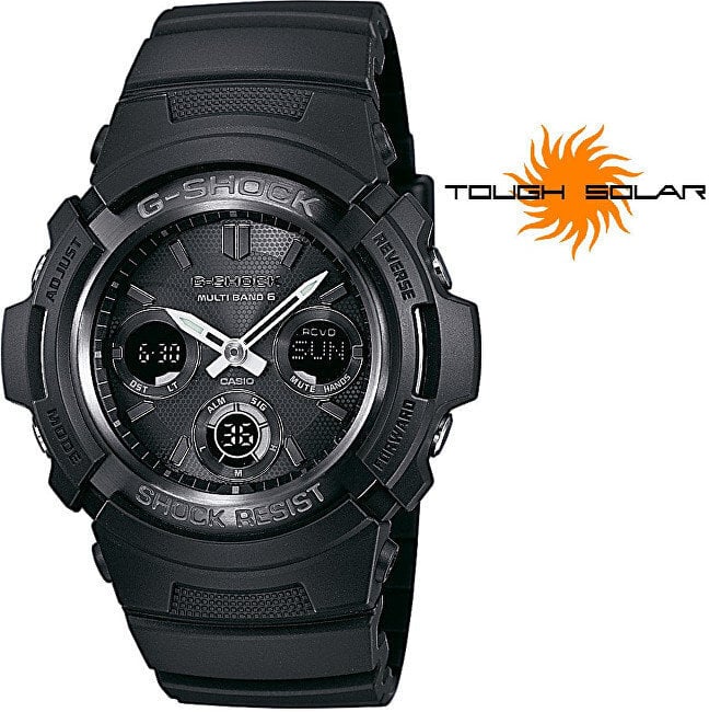 Laikrodis Casio G-Shock AWG-M100B-1AER цена и информация | Vyriški laikrodžiai | pigu.lt