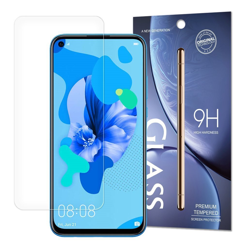 Apsauginis stiklas Huawei Mate 30 Lite / Huawei Nova 5i Pro цена и информация | Apsauginės plėvelės telefonams | pigu.lt