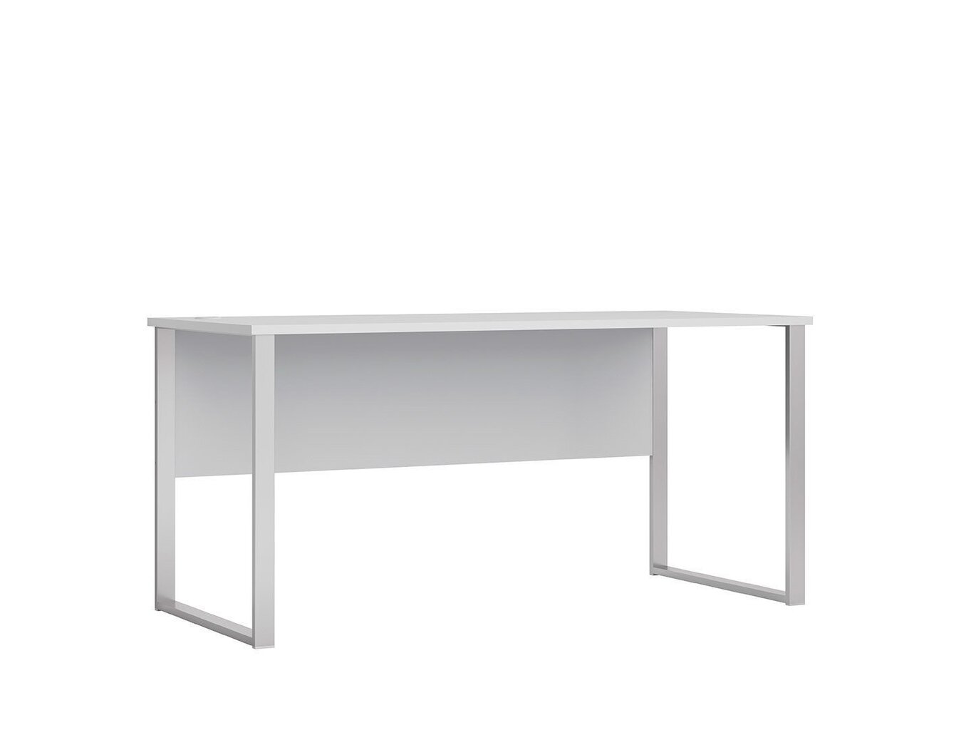 Rašomasis stalas BRW Office Lux 160 cm, pilkas kaina ir informacija | Kompiuteriniai, rašomieji stalai | pigu.lt