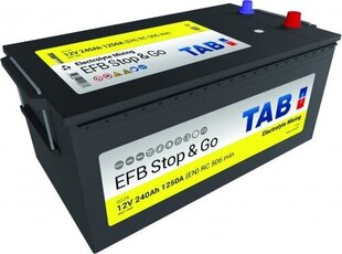 Akumuliatorius Tab EFB Stop & Go 240 Ah 1250A 12V kaina ir informacija | Akumuliatoriai | pigu.lt