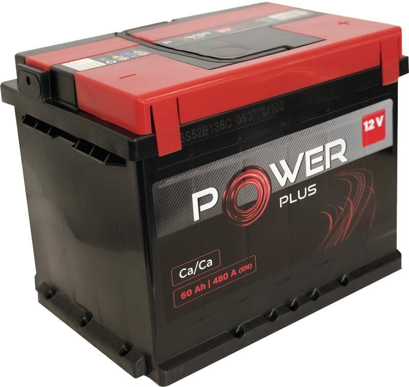 Akumuliatorius Power Plus 60Ah 480A 12V kaina ir informacija | Akumuliatoriai | pigu.lt