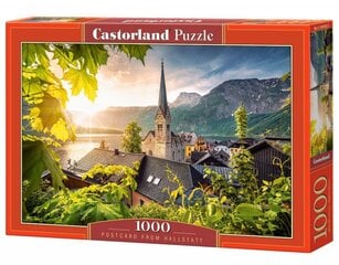 Dėlionė Castorland Puzzle Postcard from Hallstatt, 1000 d. цена и информация | Пазлы | pigu.lt