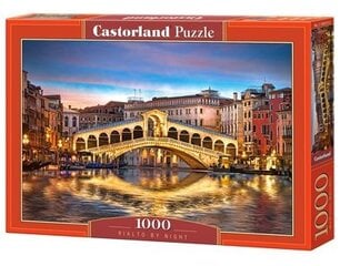 Dėlionė Puzzle Castorland Rialto by Night, 1000 det. цена и информация | Пазлы | pigu.lt