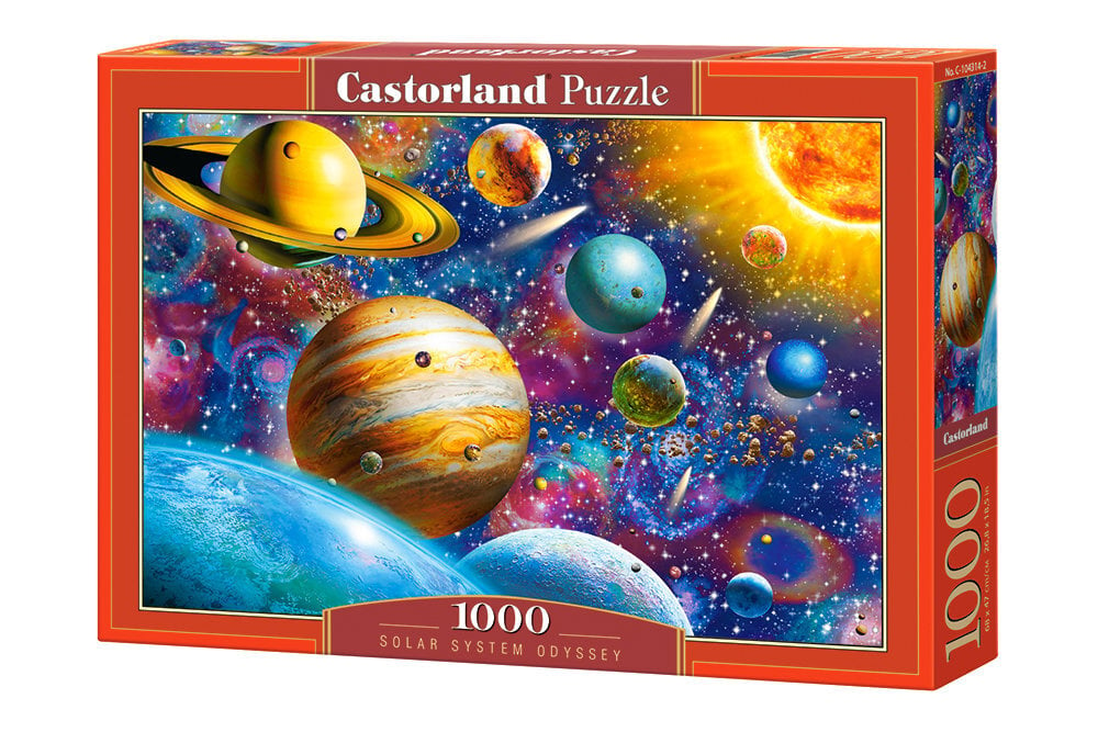 Dėlionė Puzzle Castorland Solar System Odyssey, 1000 det. цена и информация | Dėlionės (puzzle) | pigu.lt