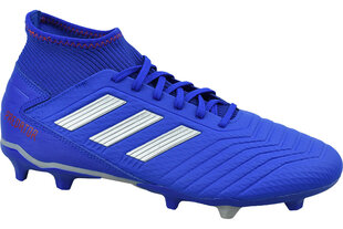 Futbolo bateliai vyrams Adidas Predator 19.3 FG BB8112, mėlyni kaina ir informacija | Futbolo bateliai | pigu.lt