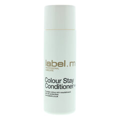 Кондиционер для окрашенных волос Label.m Colour Stay 60 мл цена и информация | Бальзамы, кондиционеры | pigu.lt