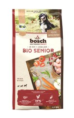 Bio Senior su spanguolėmis ir žolelėmis visavertis pašaras visų veislių šunims nuo 7 metų amžiaus 1 kg kaina ir informacija | Sausas maistas šunims | pigu.lt