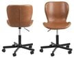 Darbo kėdė Batilda-A1, ruda kaina ir informacija | Biuro kėdės | pigu.lt