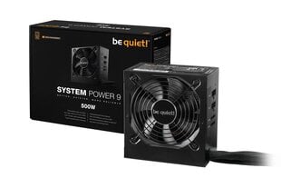 Be Quiet! System Power 9 CM - 500W BN301 цена и информация | Блоки питания (PSU) | pigu.lt