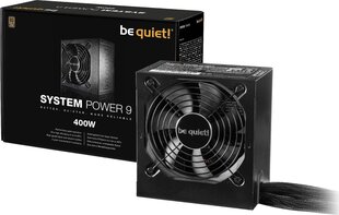 Be Quiet System Power 9 CM 400W kaina ir informacija | Maitinimo šaltiniai (PSU) | pigu.lt