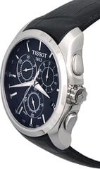Мужские часы Tissot T-Classic Couturier T035.617.16.051.00, черные цена и информация | Мужские часы | pigu.lt