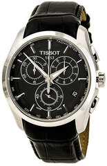 Мужские часы Tissot T-Classic Couturier T035.617.16.051.00, черные цена и информация | Tissot Одежда, обувь и аксессуары | pigu.lt