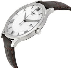 Tissot vyriškas laikrodis T-Classic Tradition T063.610.16.038.00, rudas kaina ir informacija | Tissot Apranga, avalynė, aksesuarai | pigu.lt