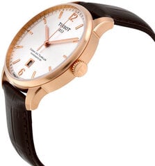 Moteriškas laikrodis Tissot T-Classic Chemin des Tourelles Powermatic 80 T099.407.36.037.00 kaina ir informacija | Tissot Apranga, avalynė, aksesuarai | pigu.lt