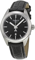 Moteriškas Tissot laikrodis su odine apyranke T101.210.16.051.00 kaina ir informacija | Tissot Apranga, avalynė, aksesuarai | pigu.lt