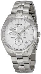 Vyriškas laikrodis Tissot PR 100 Gent Chronograph T101.417.11.031.00 kaina ir informacija | Vyriški laikrodžiai | pigu.lt