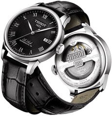 Женские часы Tissot T-Classic Le Locle T006.407.16.053.00, черные цена и информация | Мужские часы | pigu.lt