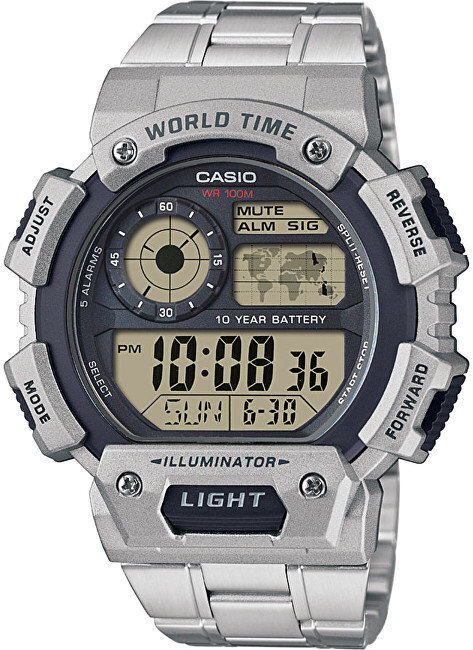 Laikrodis Casio AE-1400WHD-1AVEF цена и информация | Vyriški laikrodžiai | pigu.lt