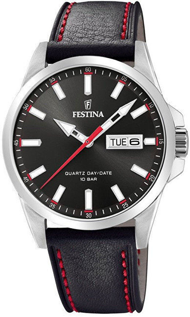 Festina vyriškas laikrodis Classic 20358/4, juodas kaina ir informacija | Vyriški laikrodžiai | pigu.lt