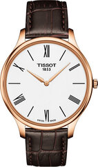 Мужские часы Tissot Classic Tradition T063.409.36.018.00, коричневый/белый цена и информация | Мужские часы | pigu.lt