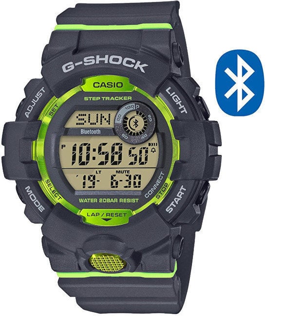 Vyriškas laikrodis Casio G-Shock G-SQUAD GBD 800-8 kaina ir informacija | Vyriški laikrodžiai | pigu.lt