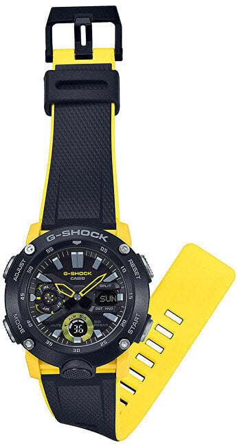 Vyriškas laikrodis Casio G-Shock Carbon Core Guard GA-2000-1A9ER kaina ir informacija | Vyriški laikrodžiai | pigu.lt
