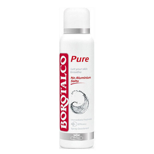 Purškiamas dezodorantas Borotalco Pure Spray Deodorant 48h 150ml kaina ir informacija | Dezodorantai | pigu.lt