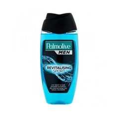Plaukų ir kūno prausiklis Palmolive Men Sport 3in1 shower gel for body and hair, 250 ml цена и информация | Масла, гели для душа | pigu.lt