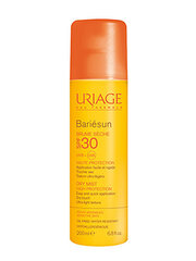 Защитный спрей для тела Uriage Bariésun SPF30, 200 мл цена и информация | Кремы от загара | pigu.lt