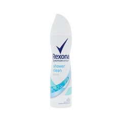 Purškiamas dezodorantas Rexona Motionsense Shower Clean Antiperspirant, 150 ml kaina ir informacija | Dezodorantai | pigu.lt