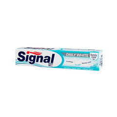 Balinanti dantų pasta Signal Toothpaste with Whitening Effect Family Daily White, 125 ml kaina ir informacija | Dantų šepetėliai, pastos | pigu.lt