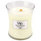 WoodWick kvapioji žvakė Linen, 275g kaina ir informacija | Žvakės, Žvakidės | pigu.lt